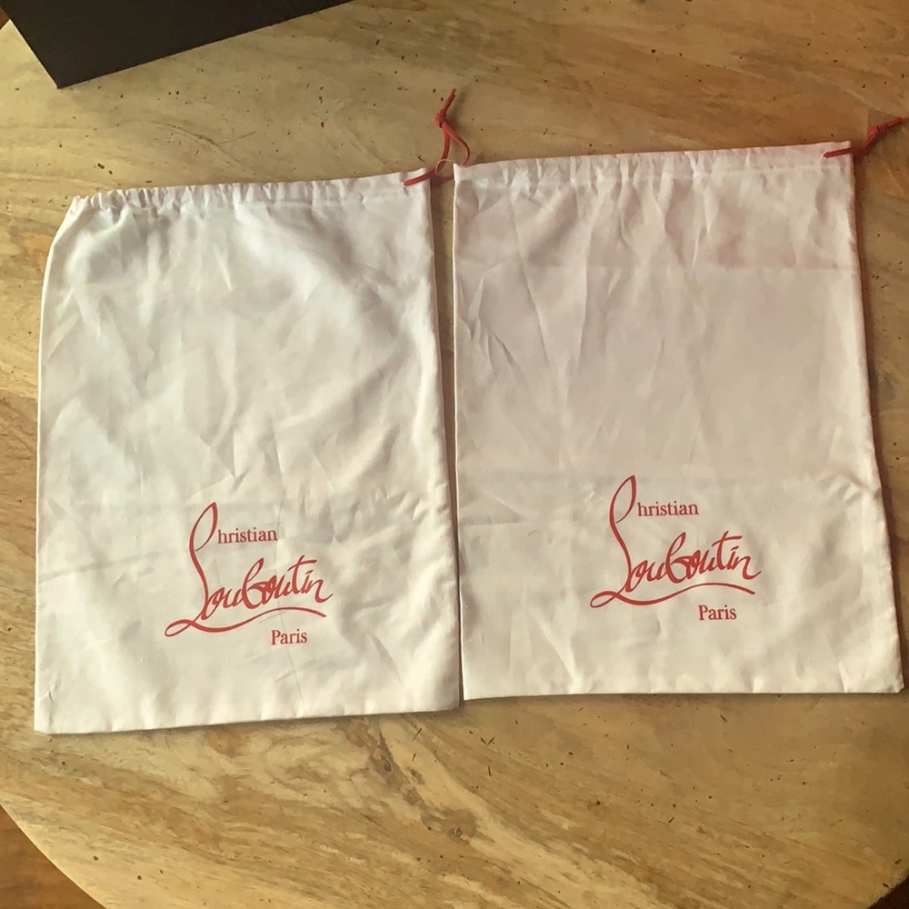 CHRISTIAN LOUBOUTIN Pair of Dustbag - Small